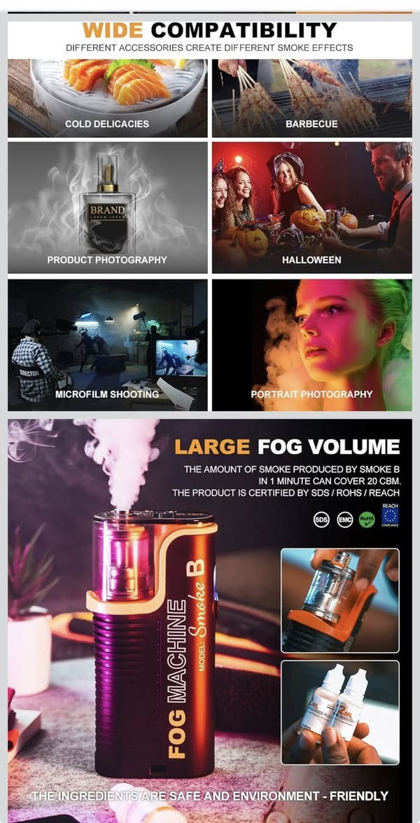 السلام عليكم جهاز دخان لمحترفي التصوير  السعر ٥٥ الف مع التوصيل


**إذا كنت صاحب هذا الإعلان وتريد حذفه لأي سبب، رجاءا أرسل رسالة إلى الدعم الفني**