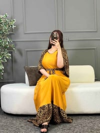 فستان نسائي • زبدة تركي • فري سايز