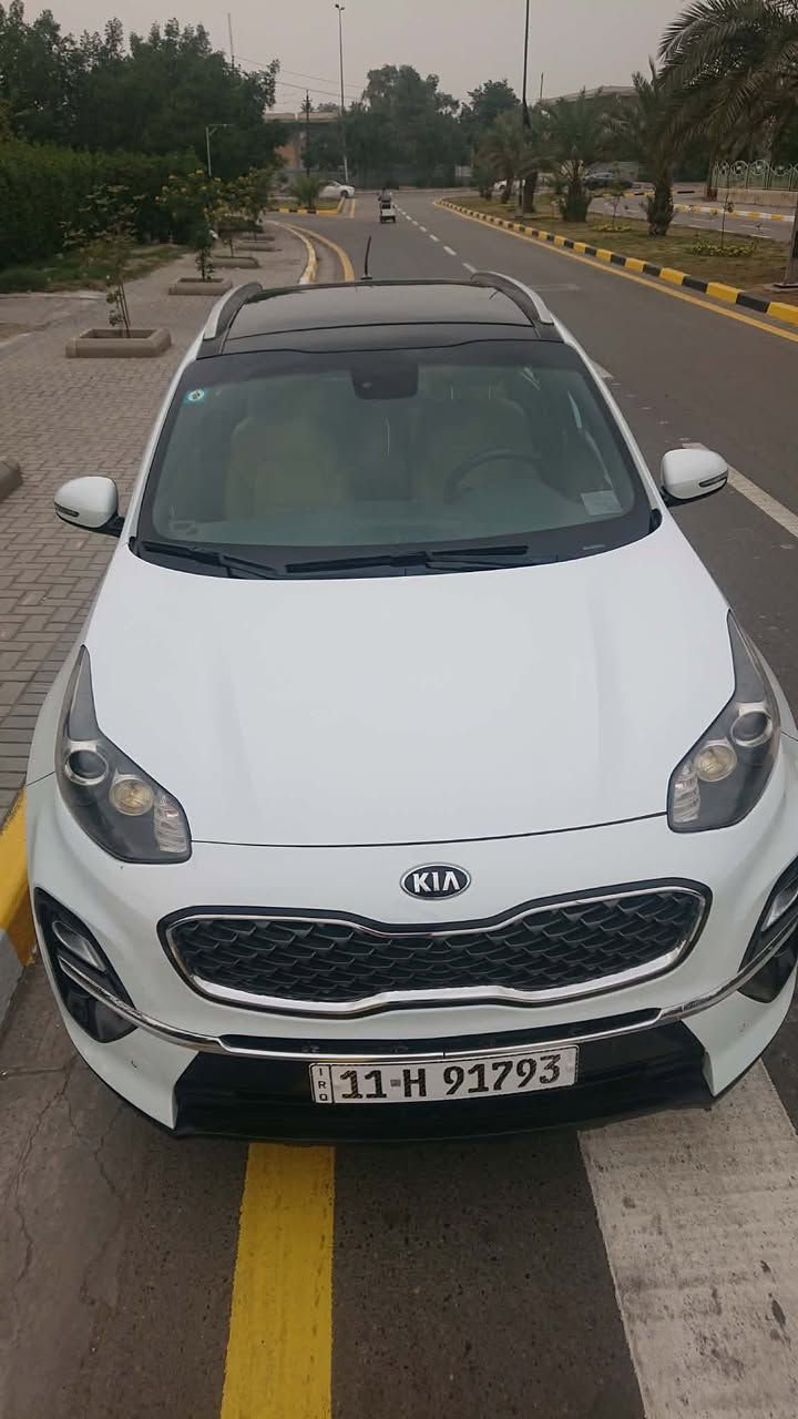 كيا سبورتج موديل2020  خليجي كفالة من الصبغ والتبديل فقط بارد
فول السياره
بصمة
بانوراما
حساسات
تحكمات استيرن
شاشة 
كشنات جلد وكهرباء
كامرة دواره
سيارة ب اسمي تحويل مباشر
هزه وسنويه قبل فتره جددتهم
عليها ادامة كامله من تخم تاير صدر امامي خلفي 
السعر197$ بيها مجال
مكان بغداد
***********
