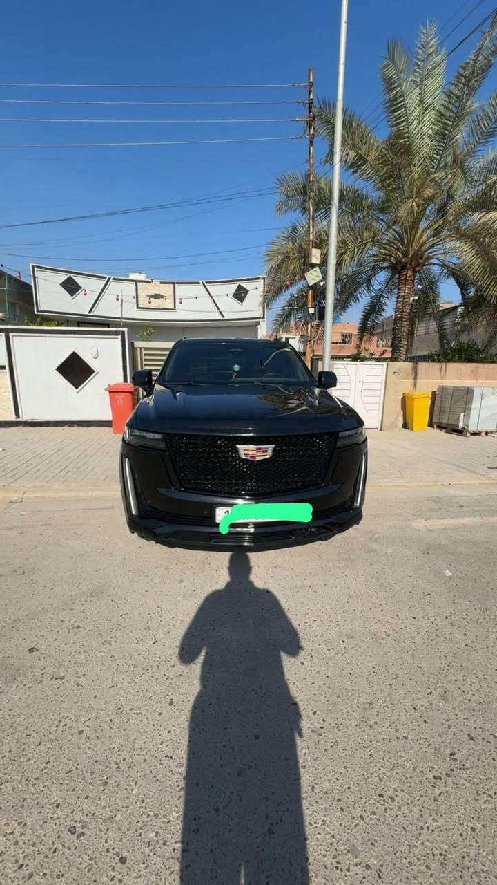 Cadillac Escalade
كديلاك اسكاليد 
خليجي وكالة المنصور

الموديل: 2023
العداد : 60 مايل
الون : اسود 
رقم بغداد مميز
بيها شبرين بي دي ار
السياره نظيفه جدا
‏‎
بنوراما
جكات  
‏‎36 سماعة 
‏‎سقف شامو 
‏‎‏‎5 كاميرات
‏‎‏‎5 بصمات
‏‎فور ويل
تشغيل عن بعد
‏‎كشن رجاج 
‏‎دوسات كهرباء 
‏‎داتا شو  
ترحيب بشعار الكاديلاك
‏‎ داخل جوزي 
‏‎ لايت زنون عالي ناصي ٥ عدسات متحرك
‏‎‏‎4 شاشات بالدشبول والسقف والكشنات
‏‎جنطه ذكيه
‏‎رادار تحديد مسار
‏‎رادار خلفي
‏‎رادار امامي 
‏‎رادار جانبي 
‏‎كشن تدفئة وتبريد سايق وراكب
‏‎كشنات امامية تدليك
‏‎كشنات خلفية تدفئة
‏‎مري شفط 
‏‎اشارة بداخل المراية
‏‎كشنات جلد 
‏‎كشنات خلفية منفصل VIP
‏‎علامة كاديلاك ضوئية بالدعامية الخلفية
‏‎الكشنات كهرباء 
‏‎ذاكرة ميموري ستيرن وكشنات
السعر 710 وبيها مجال
***********
