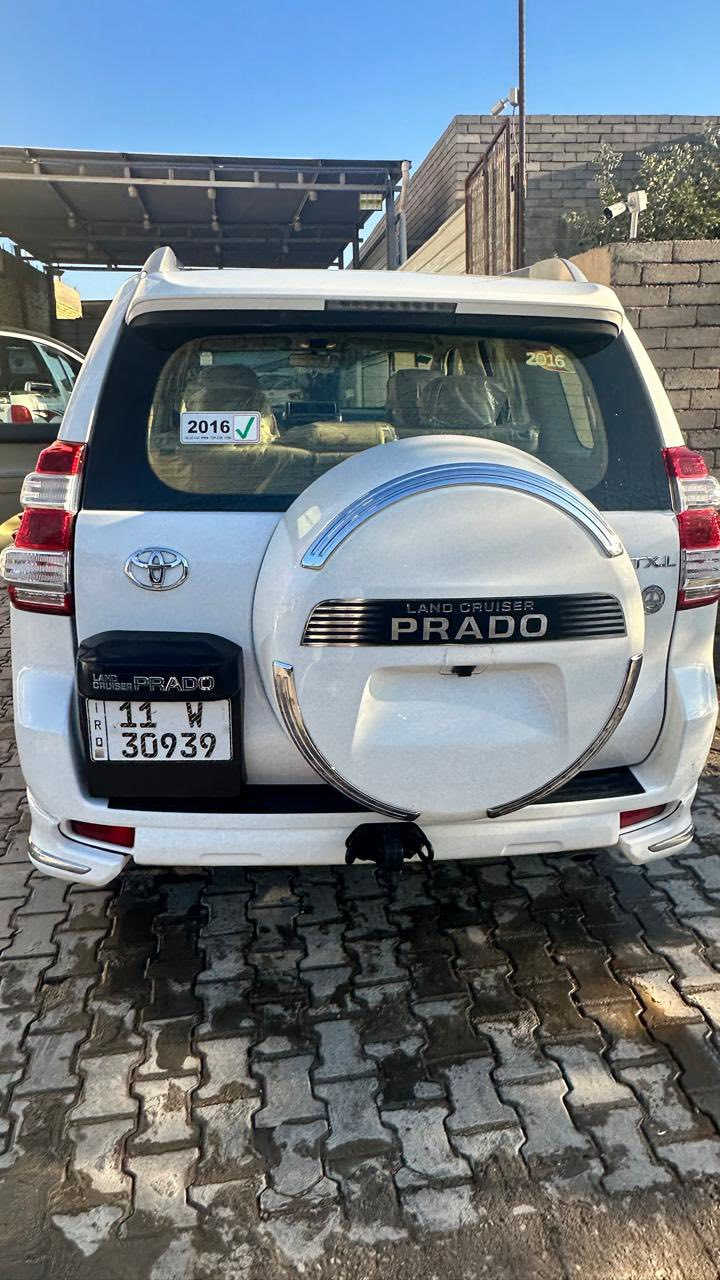 السلام عليكم 
برادو ٢٠١٦ كفاله عامة سياره جديدة كلش 
مكينه 6 سلندر
ماشية ٨٣
رقم بغداد بسمي تحويل ثاني يوم 
تخم تاير جديد  
حداديه جديده 
المكان :البصرة قضاء المدينة 
الرقم :***********
السعر :٣٥٨
