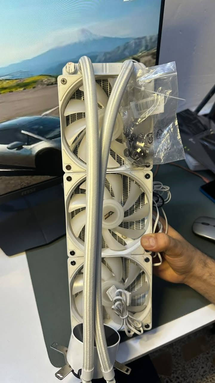 مبرد مائي ابيض
استخدام كلشش قليل 

Cooler Master 360 Core II White AIO CPU Liquid Cooler

DarkFlash

سعرة ٧٥ وي التوصيل ومجال قليل كلشش


**إذا كنت صاحب هذا الإعلان وتريد حذفه لأي سبب، رجاءا أرسل رسالة إلى الدعم الفني**