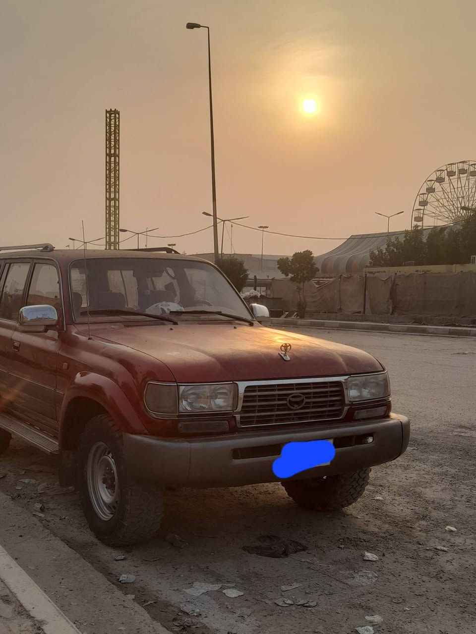 اسلام عليكم لاندكروز موديل ٩٥ محرك وكير بلاد تبريد شغال منضومه غاز فور ويل للاستفسار اكثر اتصل ***********
