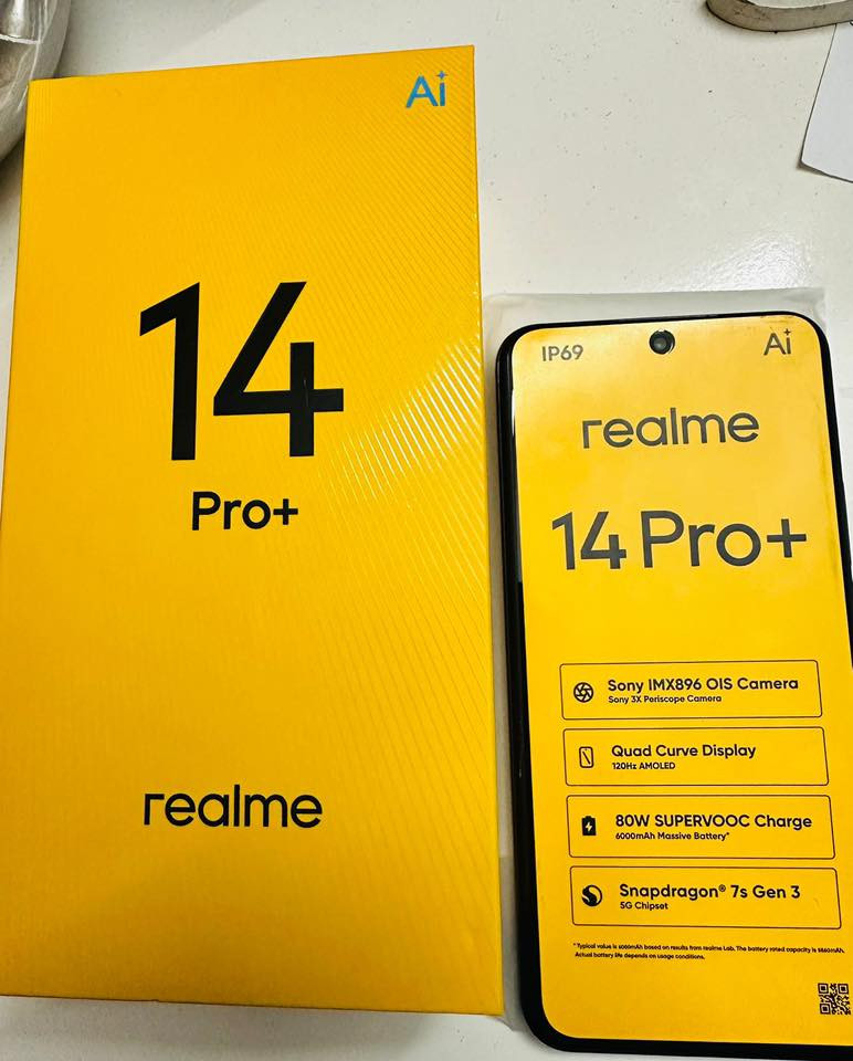 بيع مستعجل
هاتف ريلمي برو بلس غير مستخدم جديد السعر ٥٥٠٠٠٠الاتصال 

0772 140 6360
