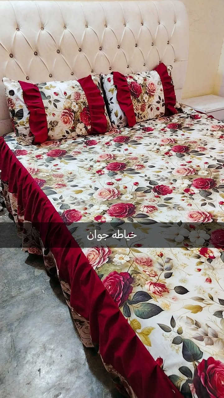 الف عافيه عليكم حبايبي زبوناتي الذواقات 😍
الفرشه تلبيس لاستيك بلداخل تتثبت بلدوشك
لقماش ديجتال يخبل ونقشاته رووعه 
يوجد توصيل


**إذا كنت صاحب هذا الإعلان وتريد حذفه لأي سبب، رجاءا أرسل رسالة إلى الدعم الفني**