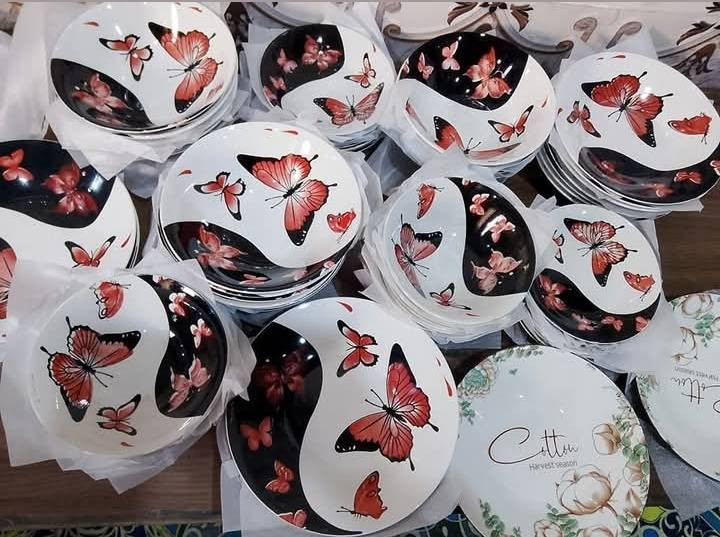 سيت فرفوري يجنن 🤍
50 قطعة متكاملة للسفرة ✨
🍽 12 ماعون تمن
🍰 12 ماعون حلاوة
🥣 12 كاسة مركة
🥗 12 كاسة طرشي
➕ 2 ماعون كبار
🚚 توصيل مجاني
جاهز للحجز 💌


**إذا كنت صاحب هذا الإعلان وتريد حذفه لأي سبب، رجاءا أرسل رسالة إلى الدعم الفني**