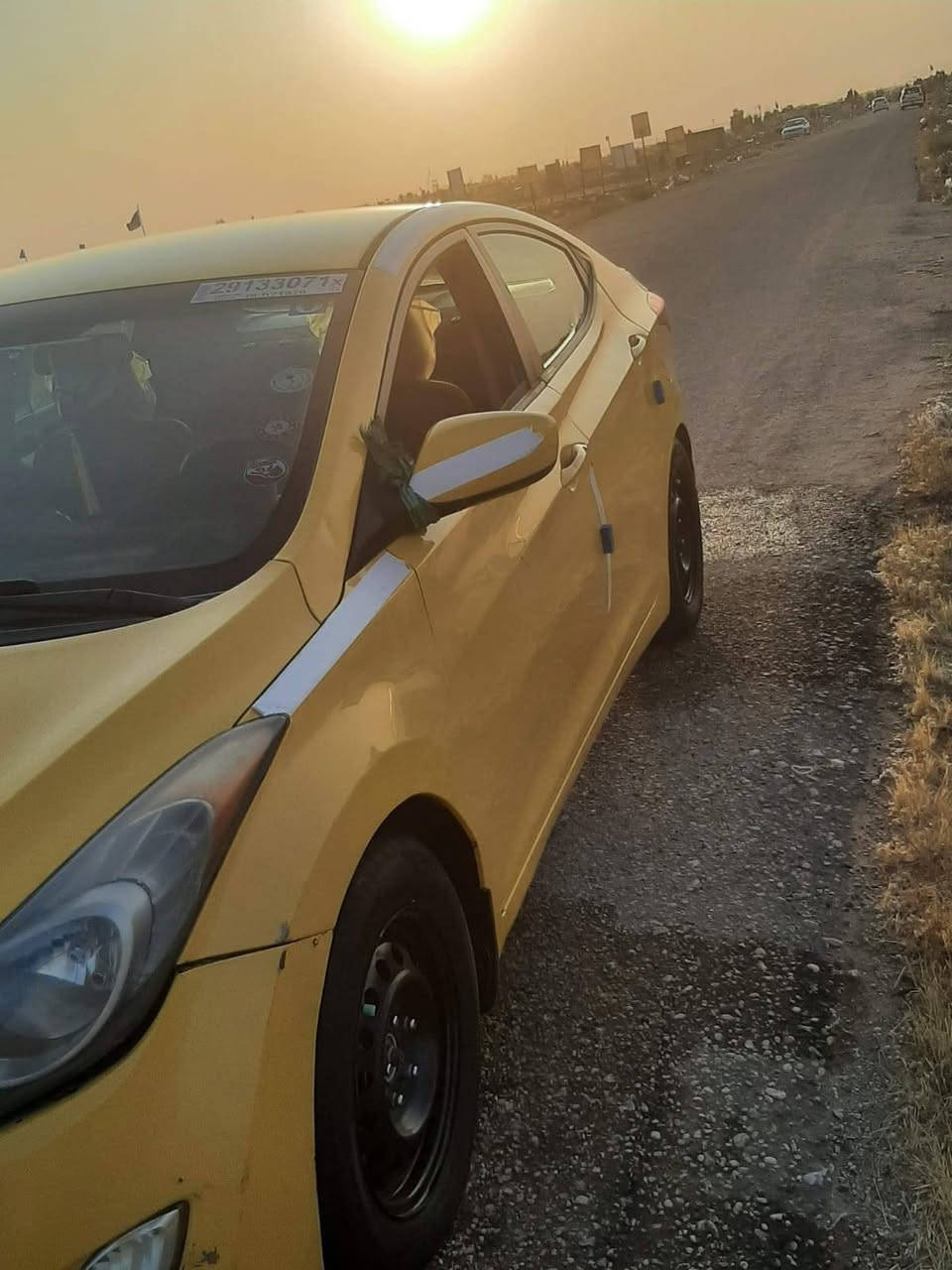 ه موديل 2013 أمريكي بسمي   مكينه 1800 السياره حلوه رقم بغداد  مكينه وكير وتبريد وسدر وتخم تايارات جدد حادثه بمريكه جاملق وبنيد بس بدون دواخل ارباكه سليم يعني الشواصي كل سليمه غرفته حلوه  مكان كربلاء   ***********     السعر 110 وبيه مجال بصيط
