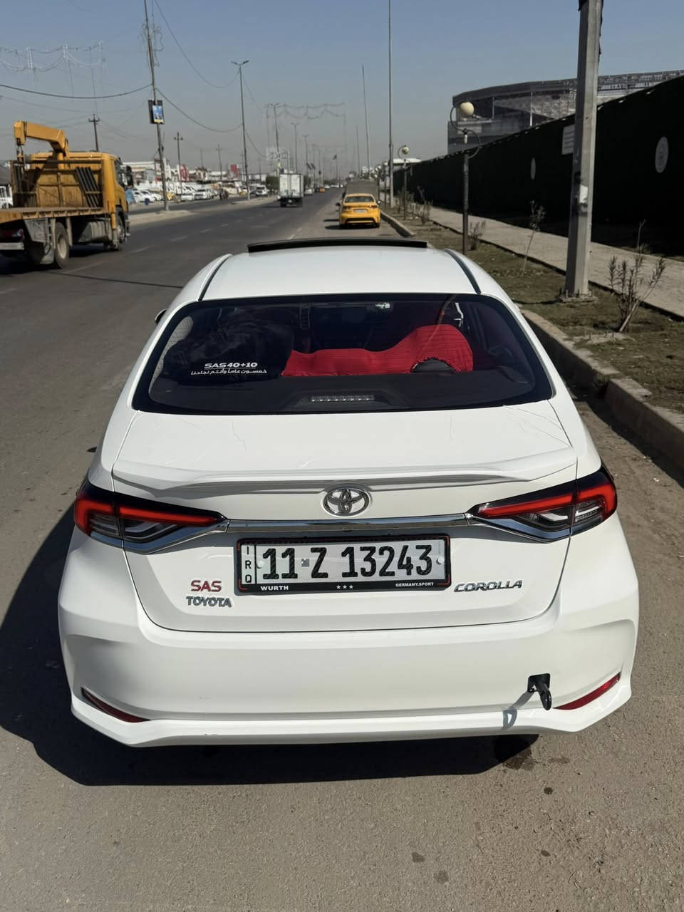 ‏سلام عليكم
￼ كوريلا ￼ موديل 2025 السيارة ماشية 10,000 
￼ 
￼ شكل الخليجي معروفة مواصفات الكورولا ￼￼

‏سيارة رقم بغداد الرقم الجديد 

‏السعر 158  ***********￼￼
