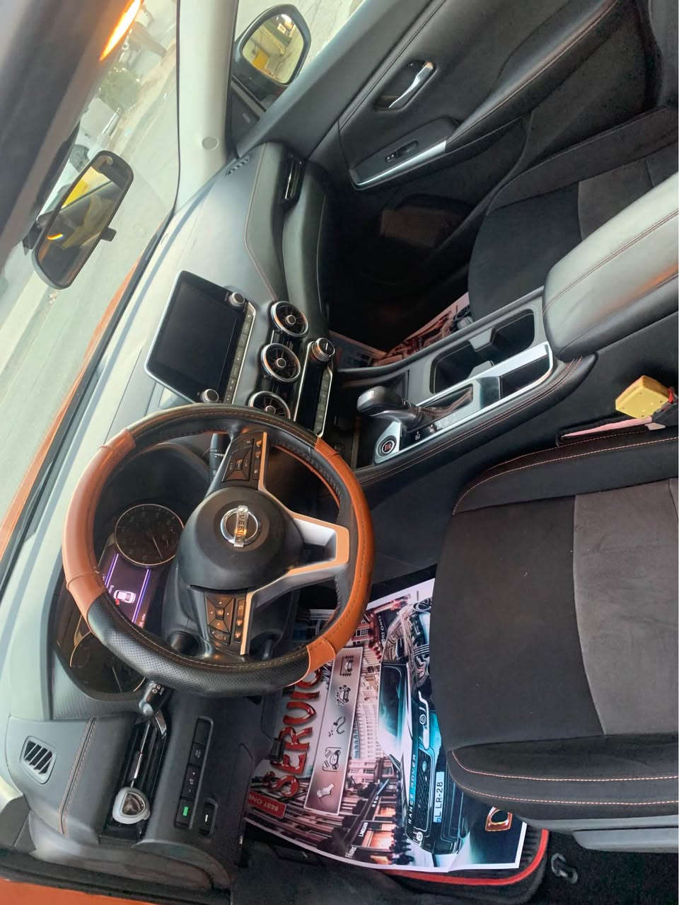 السلام عليكم 
للبيع او مراوسه حسب قناعة
 سعر 139
نيسان سنترا  SR موديل : 2021
السعر139ومجال قليل ✅
اللون : قيسى 😍 مشمشي 
عداد المسافة : بالتقرير امريكا 40 الف مايل حالياً 82 الف مايل 
حجم المحرك : .2.0L( 4,سلندر )
سياره كامله و جاهزه دينار مصرف ما بيها ✅
ملاحظة السيارة : مكانين بيها تعديل بارد بدون صبغ بدون دواخل 100%

ارباگ بس استيرن طاك مرجع بلادى 100%

رقم اربيل جديد تريد تحويل أو وكالة 

المواصفات : SR
فول مواصفات سقف اسود بلادى 
 ابواب بصمة
بصمة تشغيل 
تشغيل عن بعد (Remote Start)
شاشة  ايباد
كاميرة 
اوتو ستارت Auto Start
اوتو ستوب Auto Stop‎
رادار امامي (تحديد مسار)
رادار جانبي  (نقاط عمياء)
رادار خلفي (التحذير من الاصطدام) 
حساسات خلفي 
نظام : Eco
نظام : Normal 
نظام : Sport
تحكم استيرن  
لايتات LED زينون بيلادي
بكلايتات LED  بيلادي 
ويل كروم
مكان سياره كركوك 
*********** كركوك, العراق
