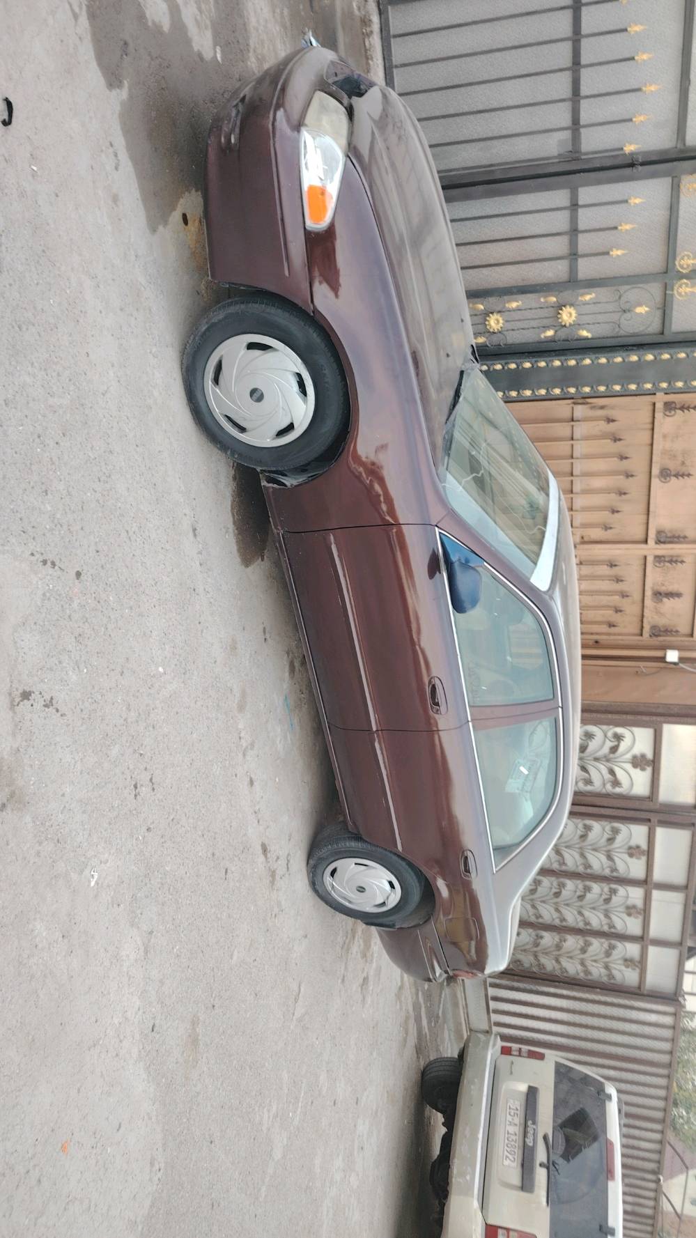 مازدا 626 موديل 2001 رقم بغداد مصبوغه جديد صدر تعبان مكينه كير نضيفات تخم تاير جديد