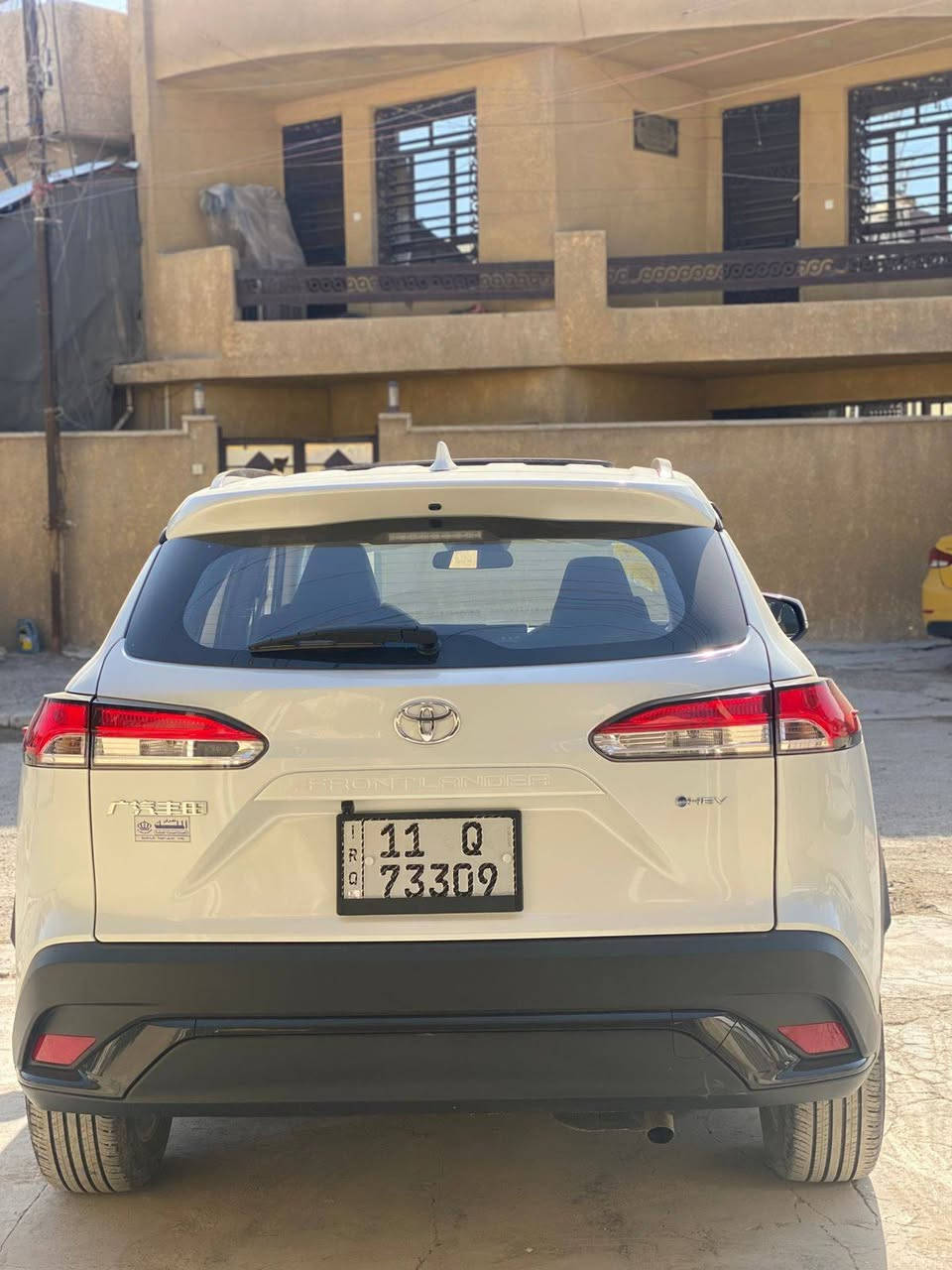 كورلا فوت لاندر  ماشيه  4000
***********             
الموصفات

موديل 2024
دخول ذكي 
بصمة تشغيل 
صندوق كهرباء 
دوسات 
كرسي كهرباء 
قطعتين تبريد
علامه سوده HEV
سبايدرات
رادار امامي
قياده فول ذاتيه
تحديد مسار 
اشاير بل مري 
مكينه 2000 هايبرد
فتحه سقف سلايت 
هندبريك بصمة
داخل اسود اصلي 
وضعيات قياده ٣ 
كامرات ٥ ٣٦٠ 
باقي الموصفات المعروفه ***********
