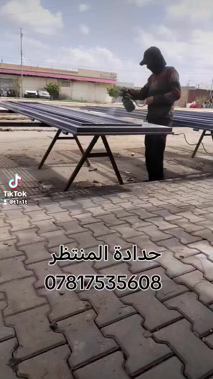 #حدادة_المنتظر
#وات_ساب_*********** 
لدينا افضل الأعمال مما يخص الحدادة
أبواب قاصة بالربل العازل  أبواب بديل الخشب  مجرات سقائف
نعمل كرفان مع تجهيز خدمات كاملة من كهرباء وماء
نعمل كافة الأعمال مما يخص الحدادة وبأفضل ما يريد الزبون
حياكم الله 
#السماوة_مدينتي
