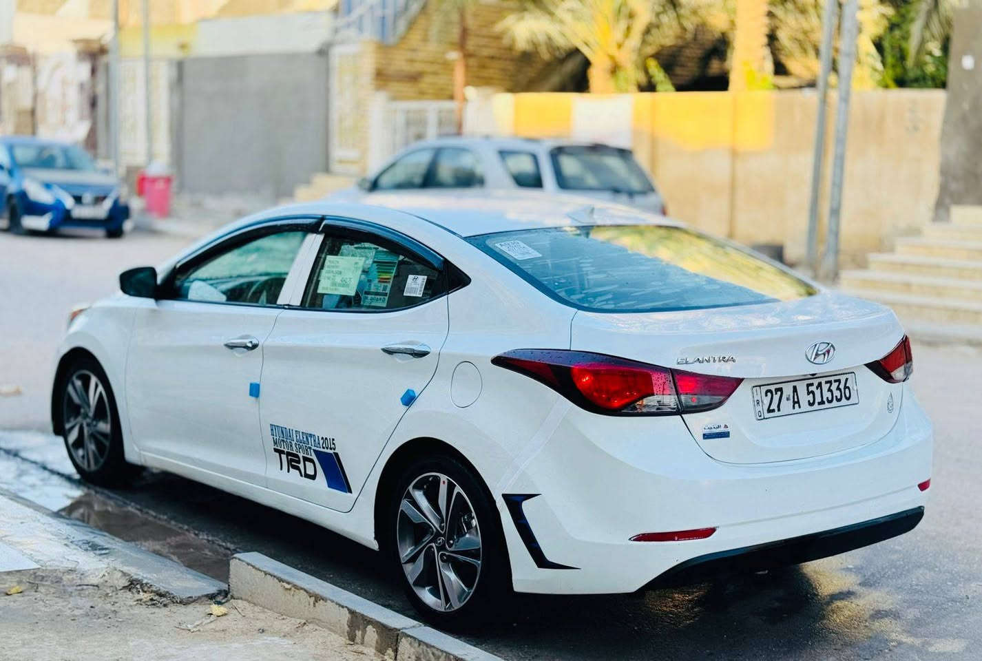 السلام عليكم اللنترا موديل 15 امريكي ضربته جاملغ وبنيد حلوه السياره خير من الله وجاهزه وبسمي الرقم ***********اتصل وانه خادم
