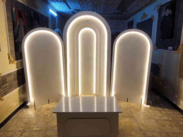 كوشه جديده ما مستخدمه ولا مره ٦ قطع زلغ ما بيهه للبيع ***********واتساب
سعرها ٥٠٠ وبيهه مجال طبلات جانبيه ٢ طبله اماميه وحده ولخلفيات ٣ قطع
