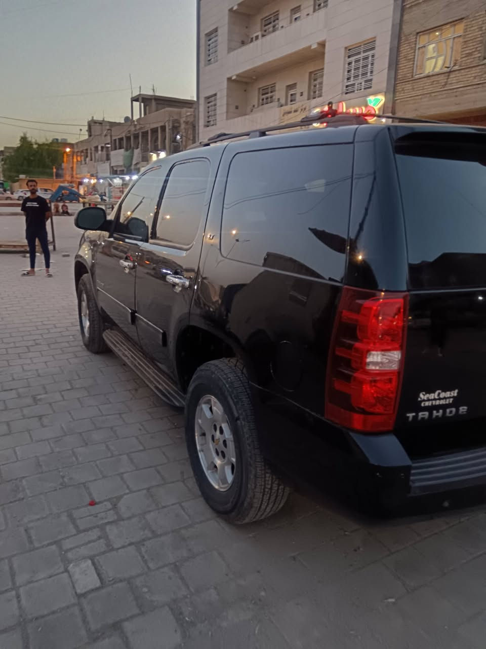 السلام عليكم تاهو موديل ٢٠١٣  
كير مكينة كفالة عامة
تخم تاير
تبريد فول ثلج
فول مواصفاتLTZ
مكاني بغداد
السعر 70
***********
