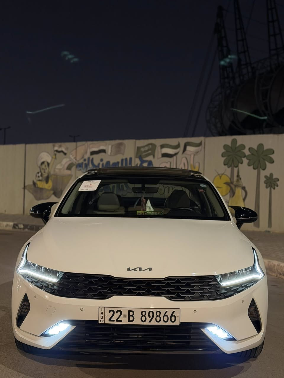كيا أوبتما K5 كي فايف
موديل 2023 الموديل والشكل المرغوب 
خليجي 
محرك 2000 دوووش المرغوب 
رقم أربيل
ماشيه 25 الف 
جديده حيل جديده 

فووول مواصفات اعلى فئه 
فتحة سقف بانوراما
داخل بيجي جلد 
تحكمات ستيرن 
تحديد مسار 
كروز سرعة 
انظمه قياده 5 
كشنات تدفئه تبريد 
كشنات كهرباء 
لد خلفي متصل 
تبريد قطعتين خلفي 
سايد بريك بصمة  
مواصفات فووول الباقي معروف 

📍 البصرة - المعقل … 

رايدها 225 وبيها مجال 
***********
***********
