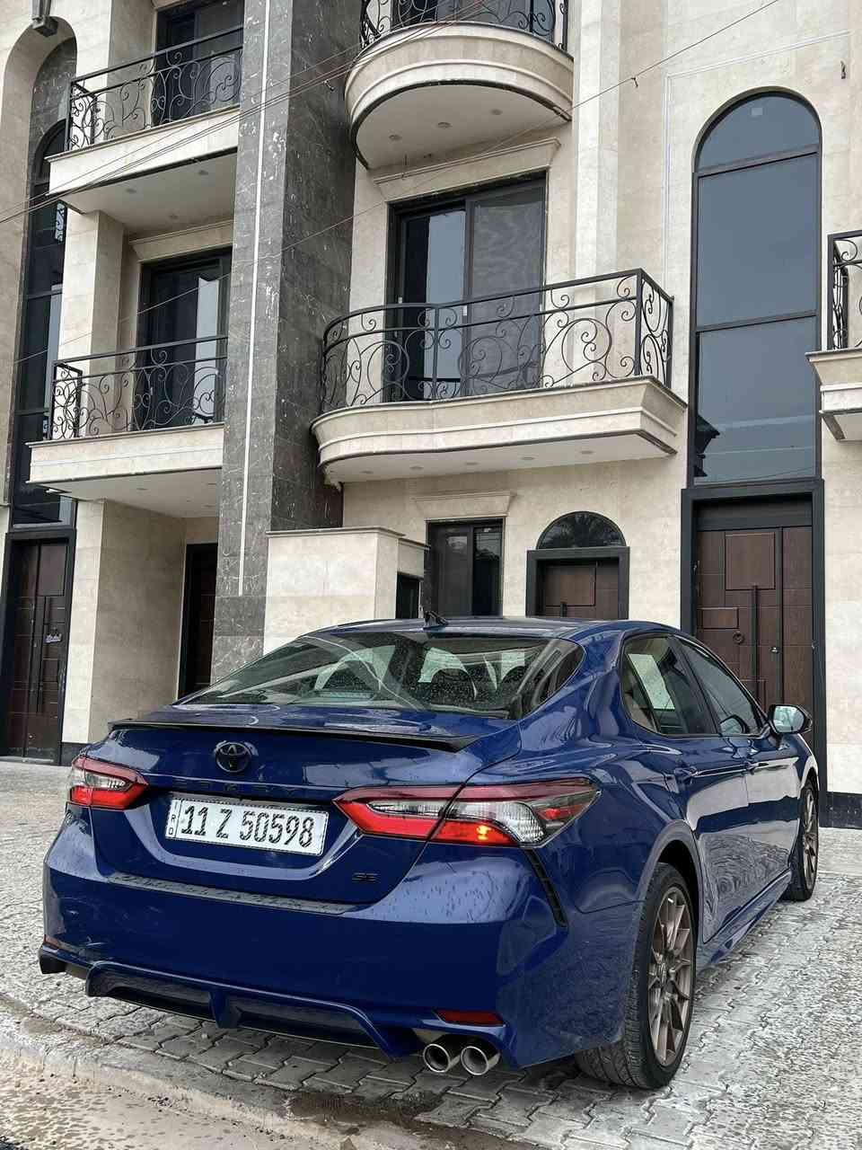 كامري 2023 وارد امريكي SE رقم بغداد الدولي باسمي السيارة جديدة بمعنى الكلام ماشية 61 الف مكينة وكير شركة الحادث موضح بالصور مصلح تصليح درجة اولى تخم تاير ويل كب TRD مواصفات فول عدة البصمة والفتحة العنوان بغداد المنصور السعر 175 وبيها مجال 
هاتف ***********
