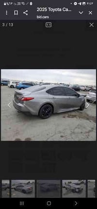 كامري SE • ٢٠٢٥ • حادثه