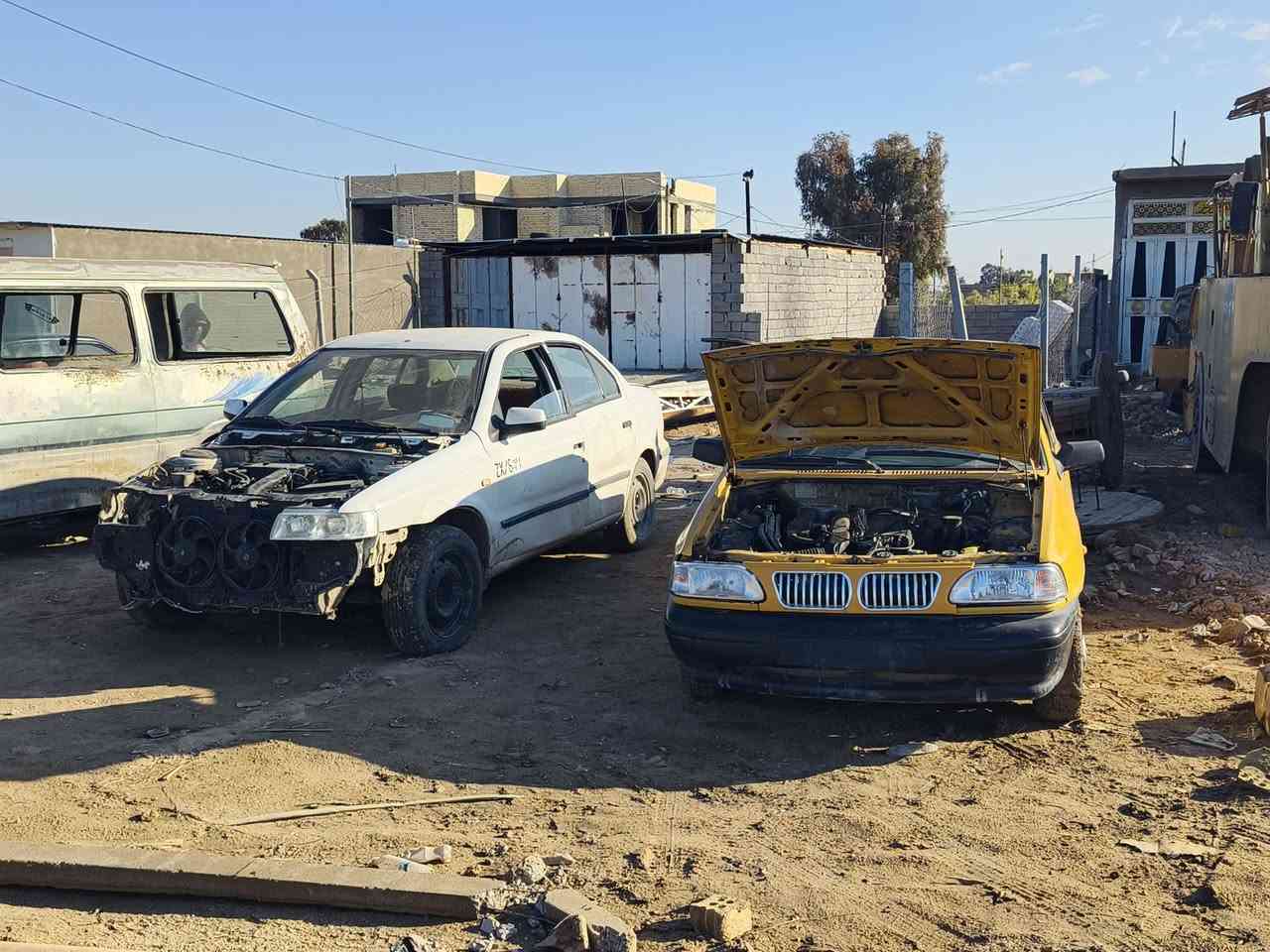 يالله سلام عليكم تم تفصيخ سايبا سمند جميع سيارات شتحتاج غراض موجوده ونشتري سيارات تسقيط شعندك نزل ورزق ع الله العنوان بابل الحصوه ***********
