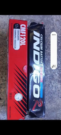 باتري للبيع قياس ١٢٠ امبير السعر ١٢٥ الف مع القديم كوري اصلي هاتف٠٧٧٣٧...