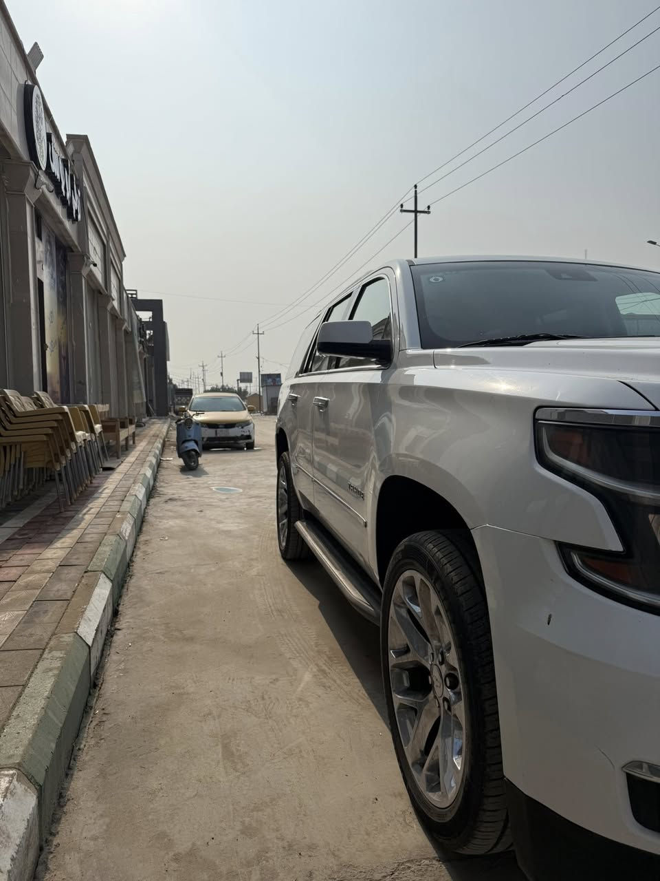 السلام عليكم تاهو مديل2015 خليجي وكالت المنصور ماشيه 74 الف مكفوله كفاله عام ماعده بارد بل جاملغ الخلفي جاهزه من  لأخير طخم تاير جديد فول موصفات  LT فتحه كشن جلد كشن كهرباء مكينه 5300 شرط برغي مامفتوح بيه كير كفاله رقم بغداد بسمي مكانه ناصريه مركز الهاتف ***********  سعر (285)
