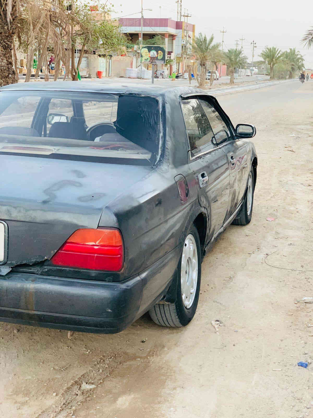 سلام وعليكم 
نيسان للبيع مكصوص جنطه فقط مكينه وكير وتبريد جاهزه بسمنه السياره سنويه منتهيه بل٢٤ السعر٢٨مكان السياره بصره فاو ***********
