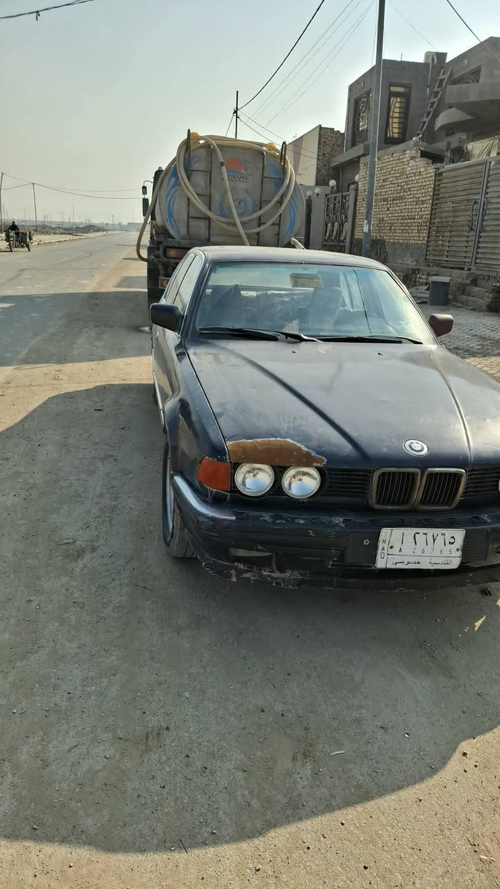 سلام عليكم  BMW 730i موديل، 1993 بسمي ل27 محرك 6 Vبلادي كيرر وتماتيك  للبيع سعره25  ,***********@
