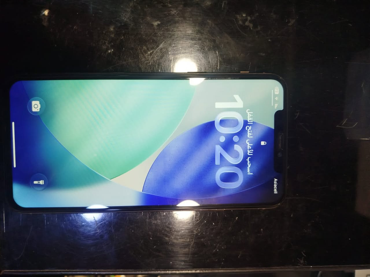 السلام عليكم ايفون 11 بروماكس ذاكرة 256 البطارية83 مبدل شاشة شبه اصليه ( احسن نوعية) وبطارية اصلية ( الخيار طلعلي بعد التحديث) وفطر بالضهر صغير كلش مميين وممأثر رايد اراوسه حسب جهاز الي عندك او بيع 270 الف وبي مجال  موجود واتساب اكثر من ماسنجر او رصيد ***********
