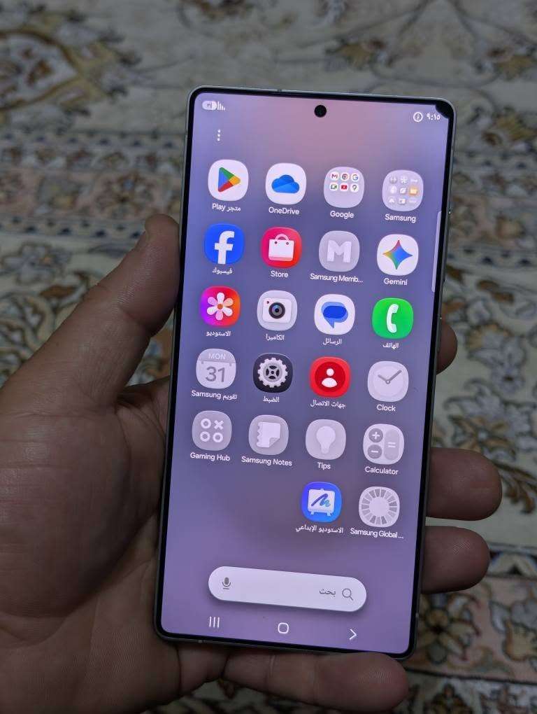 S25 ultra
ڕام 12
زاکیرە 256
تەنها ئەو پەڵە بچووکەی شاشەی هەیه زۆر زۆر خاوێن بێ ئەشیا
نرخی.   640. دۆلار كويسينجاك, أربيل


**إذا كنت صاحب هذا الإعلان وتريد حذفه لأي سبب، رجاءا أرسل رسالة إلى الدعم الفني**