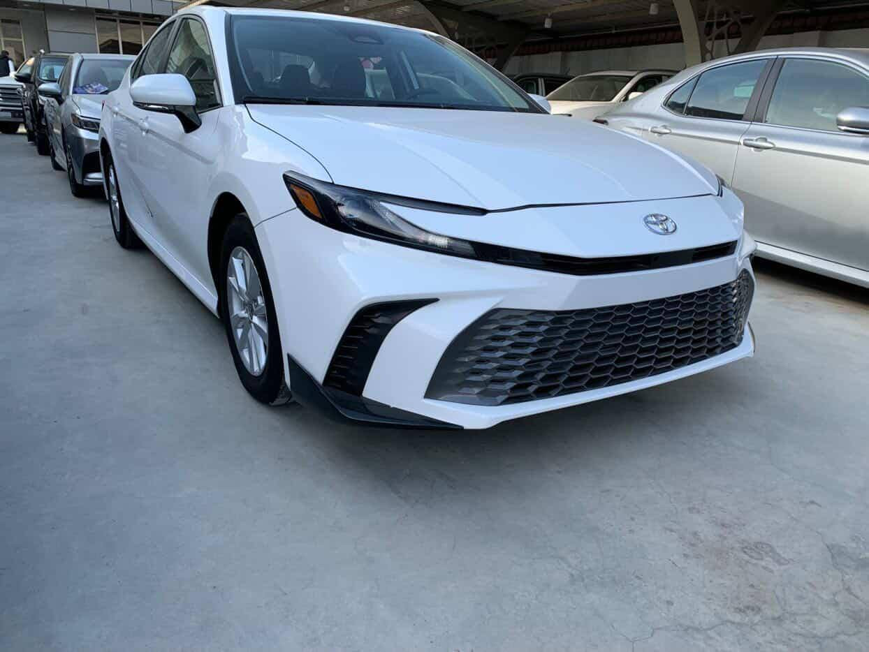 سلام عليكم
- للبيع فقط 
‏  - TOYOTA CAMRY
  -موديل 2025 هايبر 
  - الون ابيض 
  -لون الداخل رصاصي 
  - مواصفات Le
  -بصمه 
  -شاحن لاسلكي
  -هاند بريك بصمه 
  - رادار 360 درجة 
  -ماشيه 21 mil
  - اشاره مرايات 
  -تبريد قطعتين 
  - دخول جديد تترقم شمالي فقط 
  -(اربيل-سليمانيه-دهوك) 
  - الحادث بنيد صبغ فقط بدون دواخل 
  - ارباك فقط برده
‏  -4T1DAACKXSU093831 رقم الشاصي
  - العنوان سليمانيه 
  - الاستفسار اكثر الاتصال على الراقم متوفر واتساب
  -     ***********
