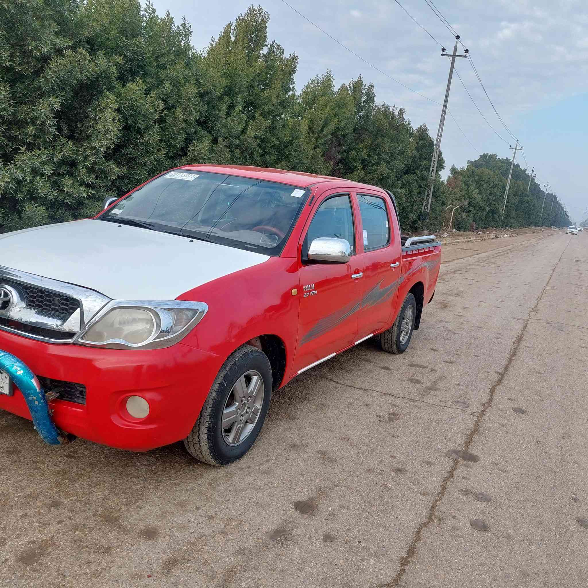 السلام عليكم بيكم هايلوكس 2011  كير عادي  مكفوله من العيب الشرعي سيارة نضيفه بسمي مداور ثاني يوم السعر 148 وبيه مجال ذي قار قضاء الدوايه    اتصل على الرقم ***********
