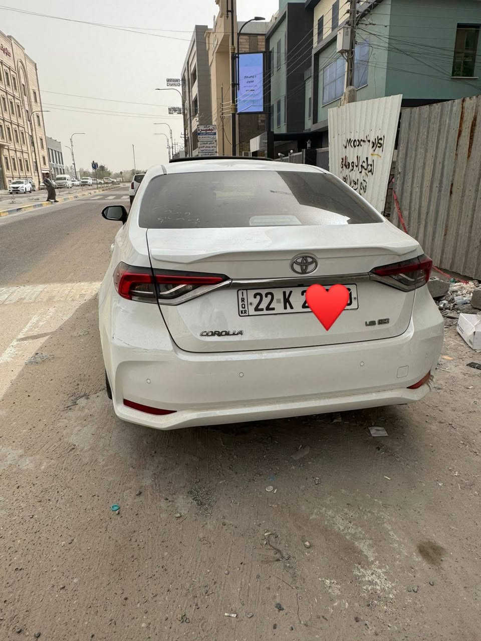 سياره للبيع كورلا خليجي 2024ماشيه15كفاله عامه فول مواصفات رقم ***********
