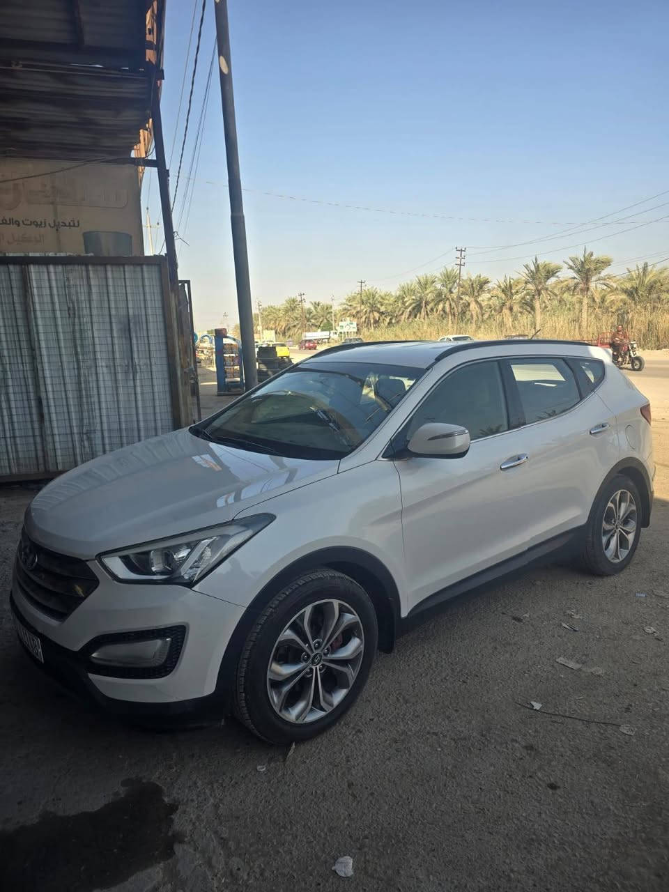 سنتافيه خليجي موديل 2014 كفاله عامة
محرك 6 سلندر
7راكب
3 قطع تبريد 
شاشه كامرا حساس خلفي 
فور ويل 4×4
ماشيه 104الف على وضع الشركه 
رقم ذي قار 
مكان السياره ذي قار 
للاستفسار الاتصال على صاحب السياره/***********
غير متواجد على الماسنجر مكلف بالنشر فقط
