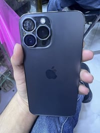 ايفون 13 برو ماكس لون اسود امريكي بطاريه 92 بلاديه ذاكره 256 مبايل نضي...