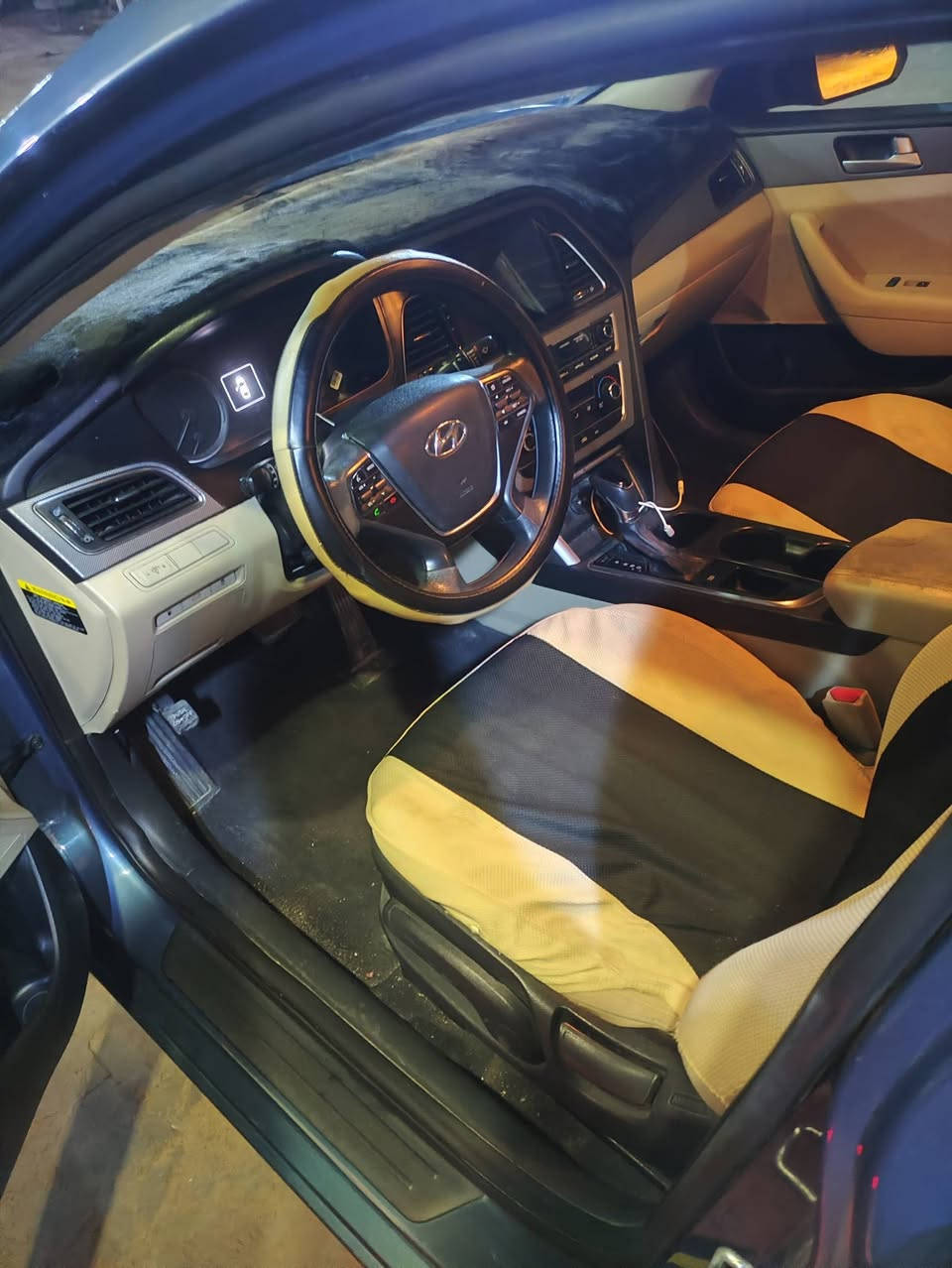 سوناتا موديل 2016 اربيل حادث امريكه بنيد جاملغ ايمن وذني البابين والجاملغ الخلفي صبغ بدون فتح بدون تبديل سعر 105//***********//مكان السيارة بل نجف
