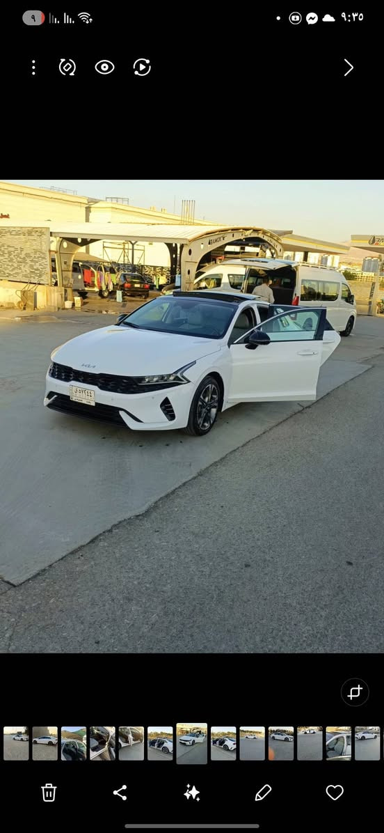 سلام عليكم
كيا كي 5 موديل 2022 لون ابيض  
رقم بغداد الجديد بأسمي 
ماشيه 74 قابل للزياده
حادثهه موضح بلصور 
لا لغد لا شاصي لا ايرباك كفاله
فقط بنيد مبدل
بلعراق جاملغ خلفي بي بارد
وطعجه بلباب من جوه كد اصبعين
محرك 1600 تيربو 
المواصفات ..
* بصمه + بصمه ابواب 
* تشغيل عن بعد 
* بانوراما 
* كامرات عدد 5 محيطيه 
* كشنات كهرباء كامل 
* كشنات تدفئه تبريد 
* ستيرن تدفئه 
* جميع المخارج + شحن لاسلكي 
* تبريد قطعتين 
* سياقه ثاتيه 
* مثبت  سرعه 
* مانع انزلاق 
* سايد بريك دكمه 
*  4 انظمه قياده
* المري شفط + اشاير + نقطه عمياء 
* شاشه كبيره + gbs
* خزن ميموري  
* داخل رصاصي واسود + مطعم بصاج
* فول رادارات للاخير
* بريك تلقائي خلفي 
* بريك تلقائي امامي 
* اوتو هولد
* صندوق ذكي يفتح عند الاقتراب
* تخم تاير جديد
السياره بلحقيقه احلى من الصور بهواي  
من الاخير سياره مزوعه مواصفات كلشي بيهه اعلى فئه ب كي فايف 
السعر 163 مجال حك الجيه 
مكاني الرمادي شارع 20 
غير متواجد على الفيس 
***********
او مراوس كورلا لو النترا هايبرد مديل 24 لو 25
