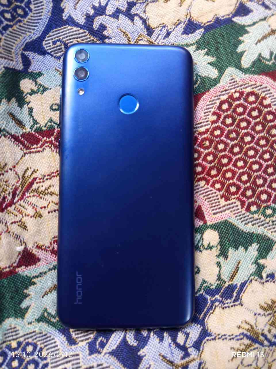 📱 للبيع Honor 8C
🔹 الشاشة نظيفة
🔹 الجهاز يشتغل واي فاي 100%
🔹 اللمس، الصوت، الكاميرات شغّالة
🔹 البصمة شغّالة
🔹 مع كامل ملحقاته (شاحن + كيبل + علبة) 
💰 السعر: 60قفل
📍 المكان: حي المهندسين


**إذا كنت صاحب هذا الإعلان وتريد حذفه لأي سبب، رجاءا أرسل رسالة إلى الدعم الفني**
