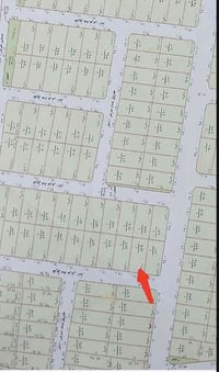 قطعه للبيع بسعر مناسب قطعه 1/449 مقاطعه واحد جديده   مساحه 100متر بغدا...