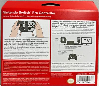 جويستك نينتندو سوبر سماش بروس ألتيميت إيديشن برو - سويتش الاصليه Nintendo Switch Pro

يمكنك استخدام وحدة تحكم Nintendo Switch Pro مع جهاز الكمبيوتر. يتوافق
جهاز التحكم مع أنظمة تشغيل Windows ويمكن توصيله
التحكم بالحركة (Motion Controls): تتضمن وحدة التحكم إمكانات التحكم بالحركة. 
اهتزاز عالي الدقة (HD Rumble): توفر ردود فعل لمسية دقيقة وغامرة أثناء اللعب. 
وظيفة amiibo مدمجة: تتيح لك مسح شخصيات amiibo ضوئيًا لفتح محتوى إضافي داخل الألعاب المتوافقة عبر تقنية NFC. 
عمر بطارية طويل: تتمتع ببطارية داخلية ضخمة توفر ما يقرب من 40 ساعة من اللعب بشحنة كاملة واحدة. 
الشحن: يتم شحنها باستخدام كابل USB-C المرفق. 
التصميم: تتميز بتصميم مريح ومقبض صلب ومريح لجلسات اللعب الطويلة. 
الأزرار: تحتوي على أزرار وجه أكبر (A، B، X، Y) ولوحة اتجاهات حقيقية (D-Pad). 

وحدة تحكم نينتندو سويتش برو (إصدار سوبر سماش بروس ألتميت). تتميز وحدة التحكم اللاسلكية هذه بمواصفات وميزات تجعلها خيارًا شائعًا بين اللاعبين.

  السعر مفاجئه 75الف توصيل مجاني لكافه انحاء العراق


**إذا كنت صاحب هذا الإعلان وتريد حذفه لأي سبب، رجاءا أرسل رسالة إلى الدعم الفني**