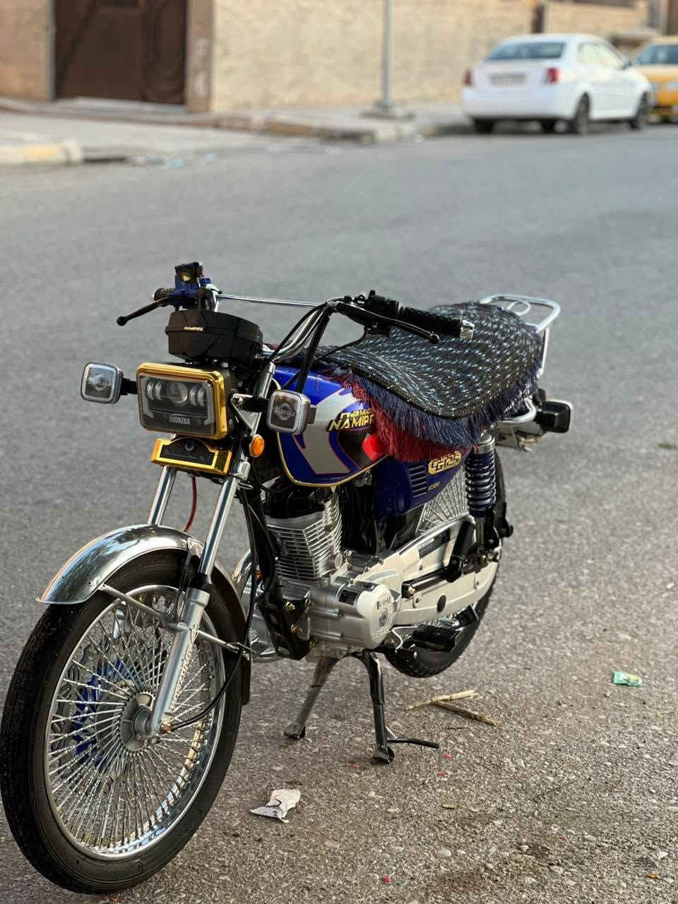 نامي برو هونزده موديل 2026 صفر صار 20 يوم مطلعه للبيع محرك 125cc كهربائيات شغال اي نقص مابي جيب فيتر وتعال افحص مكان خانقين سعر 775 وبي مجال ***********
