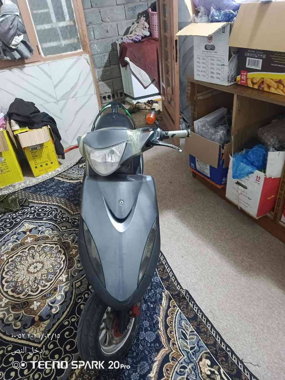 ماكس عدلة للبيع
كلجات جدد ✅
 
راجز جديد ✅

عداد الكتروني ✅
ماكس
ويالة نضيفة✅ 

نقصهة فقط سلف 

ولهورن ينرادلة بس دكمة ✅

كهربائيات شغالة ✅

هندر واحد شتة صيف صبح عصر الدراجة انضف من الي بالصورة ✅

صالنصة FM ✅ 

السعر 400 وبيهة مجال بسيط دراجة حلوة ما متعبهة مكاني كربلاء حي العسكري رقمي ***********
