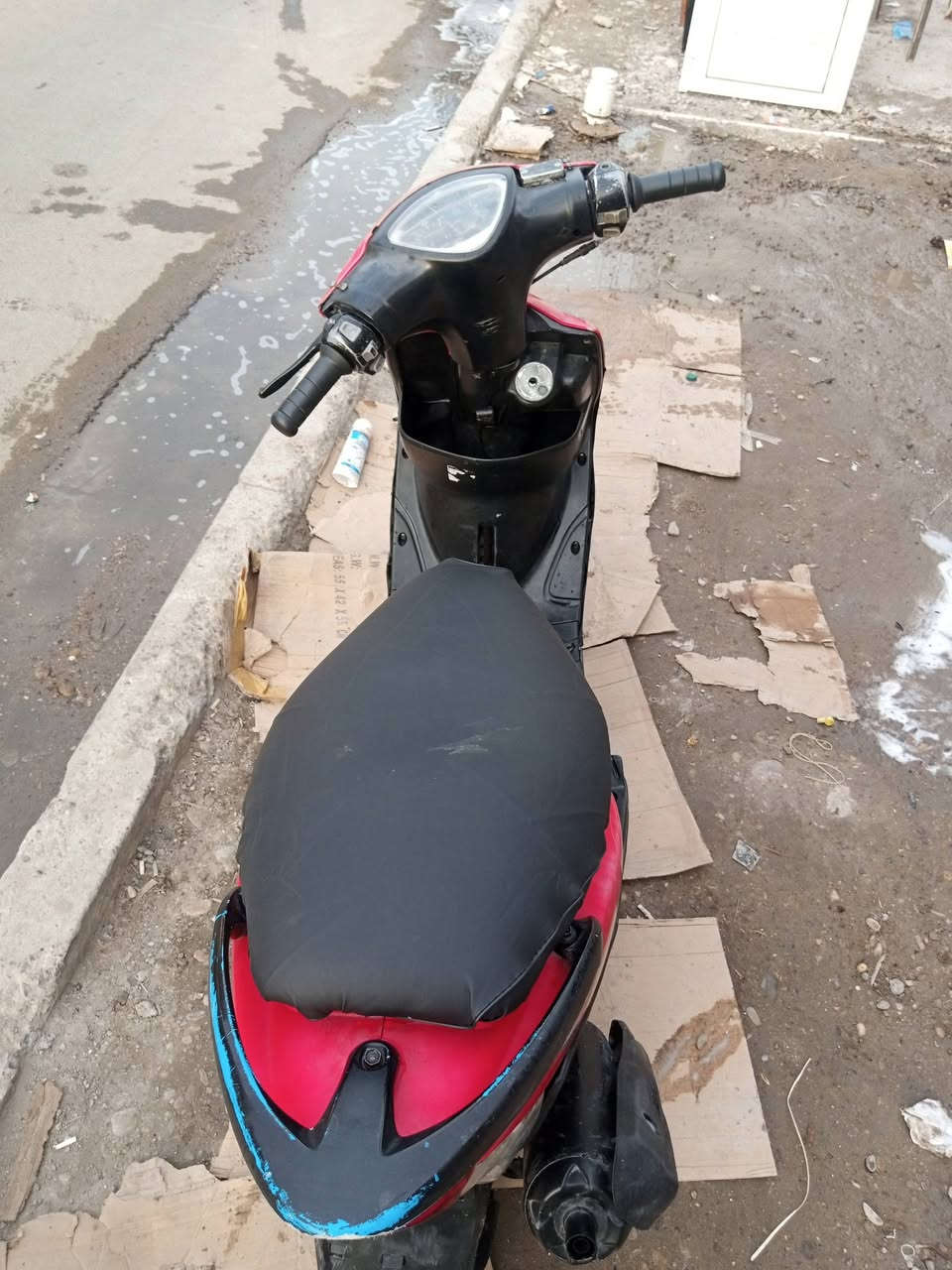 سلام عليكم اعادة النشر بسبب الوعود الكاذبه 
دراجه ماكس عدله 120 للبيع
دراجه نضيفه نواقصه خفيفه كلش دراجه مكينته 55 ((بلاديي)) شلعه ومعدل فول وبيه قطره دهن رياضي وقبق اكسل رياضي ويل كب رياضي ((اصليي))  
السعر 650 وبيه مجال للطيبين للستفسار 
*********** بي واتساب
