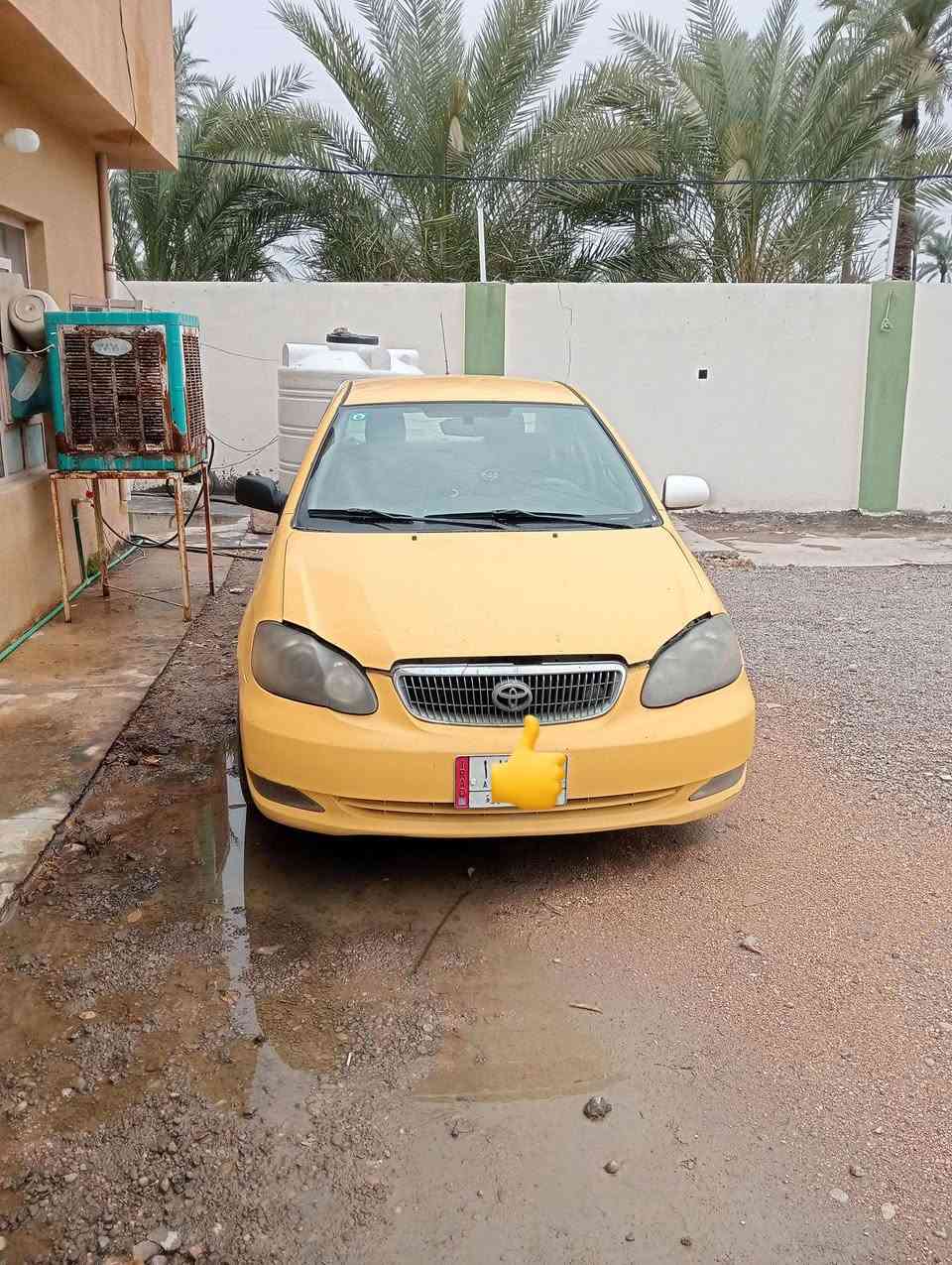 سلام عليكم 
للبيع كورلا 2008
مكينة بيها صوت 
كير جديد تخم تاير صدر جديد جاهزة نقصها مكينه 
***********
