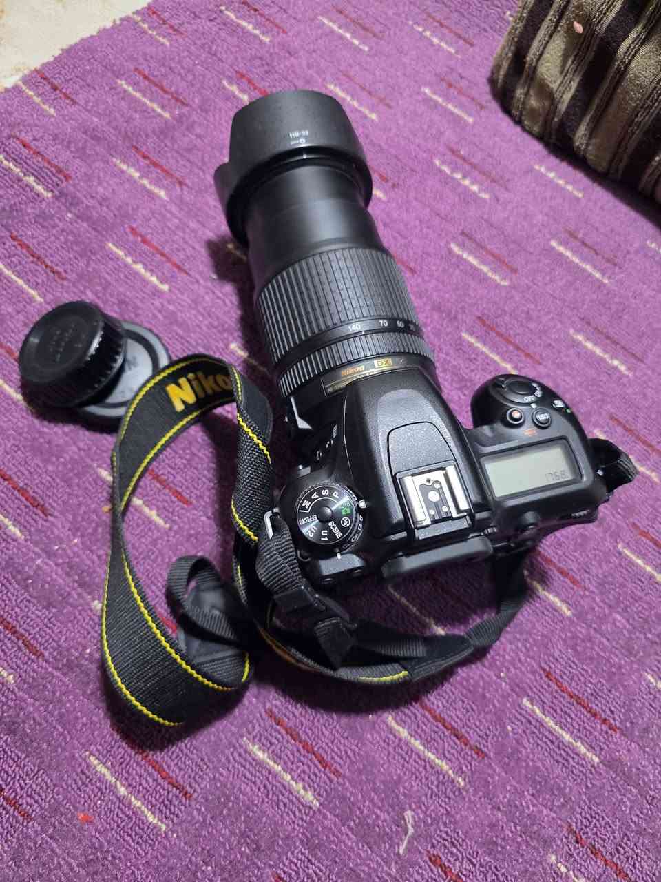 نيكون d7500
موجود نيكون 7500 للبيع الكاميرا نضيفة واستعماله خفيف مع العدسة الخاصة بها و والكارتون والشاحن الخاص
الشتر 10

للتواصل عبر الخاص او الاتصال *********** او ***********
