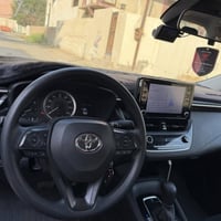 تيوته كورلا 2022 LE بدون صبغ بدون تبديل فقط باردبهلال بجاملغ خلفي ابدو...