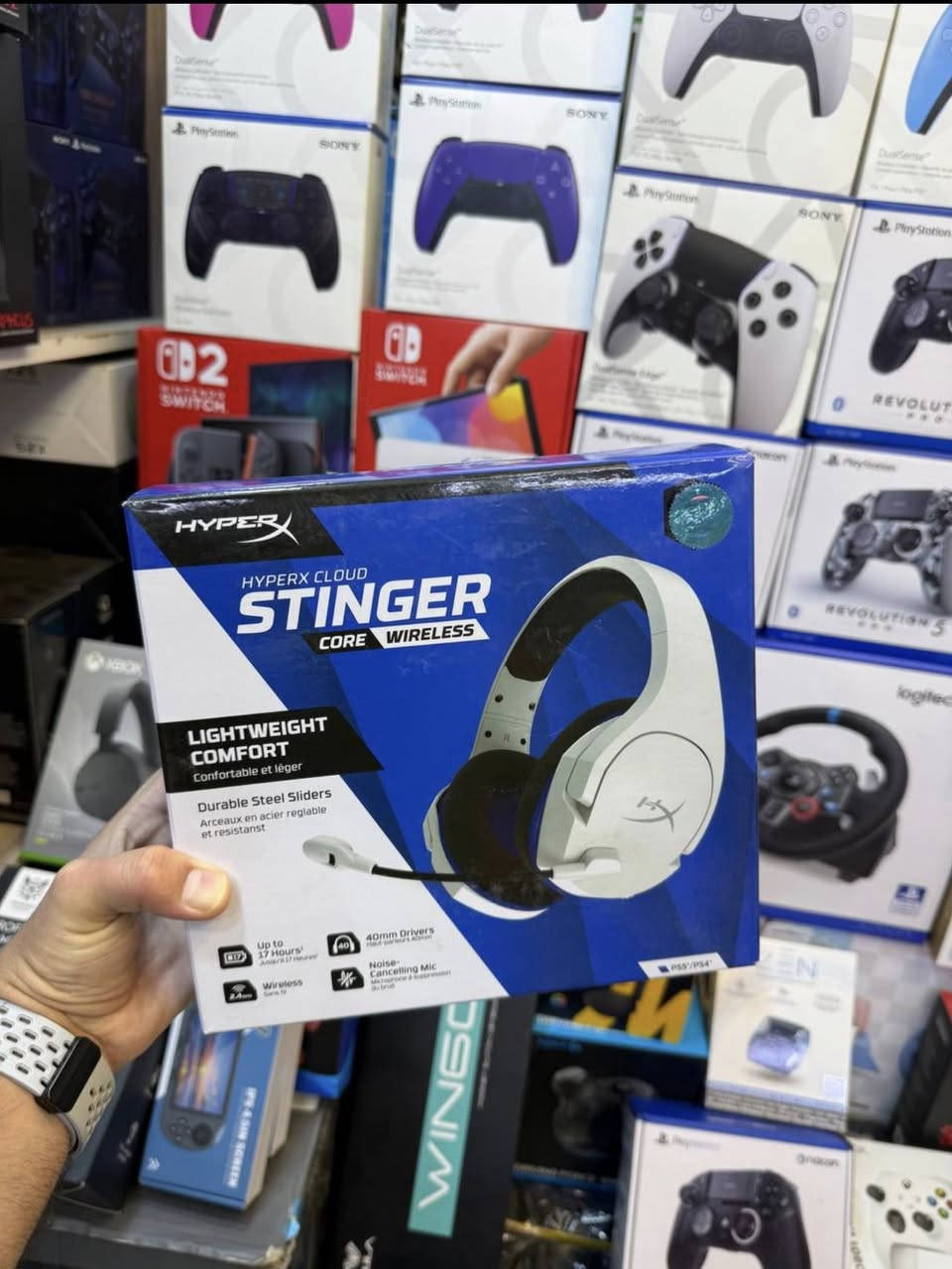HYPER X OPEN BOX
CLOUD II - 75
CLOUD III - 95
ALPHA - 60
ALPHA S - 70
STINGER 2 - 40
STINGER 🛜  - 40
EARBUDS II - 40
خدمة توصيل جميع المحافظات
5 الالف


**إذا كنت صاحب هذا الإعلان وتريد حذفه لأي سبب، رجاءا أرسل رسالة إلى الدعم الفني**