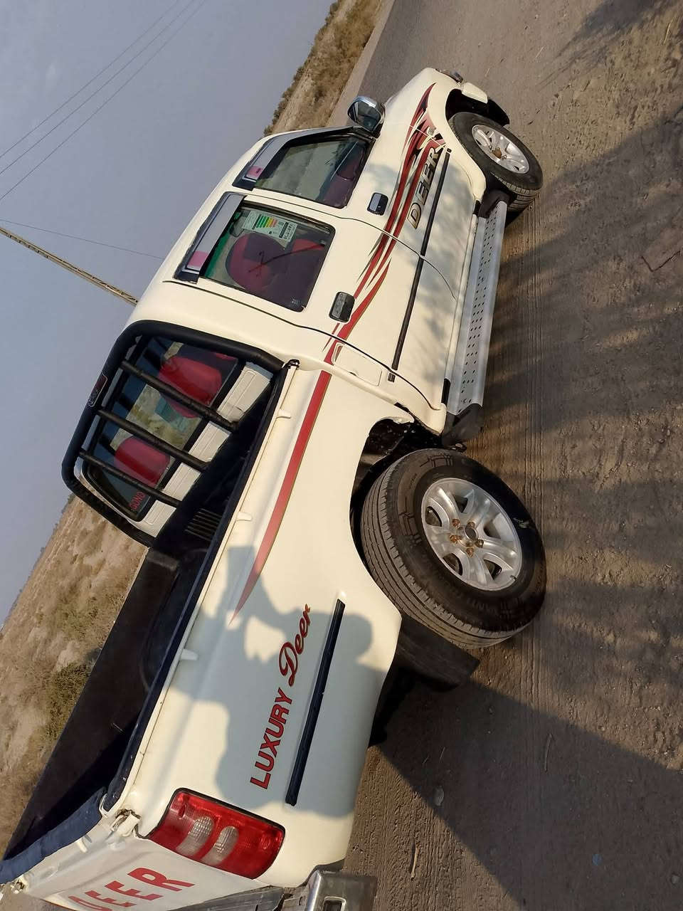 دير موديل ٢٠١٠ حلوه ونضيفه السياره كير وكسن ومكينه وشاصي مكفولات بيه تعمير بيبان الربع ومصبوغه للجماليه صبغ عام السنويه ٢٨ ومداور ثاني يوم ومصفره غرمات  المكان ناصريه  السعر ٤٧بيه مجال الفجر ***********
