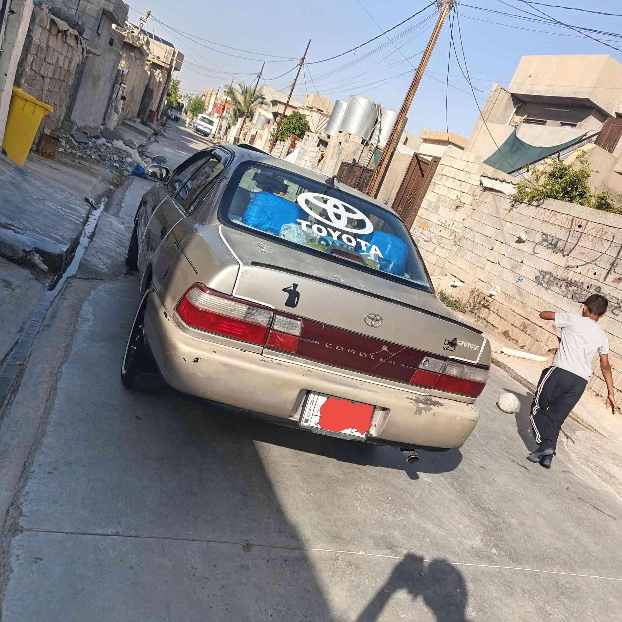 كورله 
موديل 1991
 جاهزه من كلشي كير محرك بل شرط 
تدفه تبريد كهربايات كله شغال 
دفتر بانزين شرط التحويل 
السعر خابر وتدلل 
العنوان كركوك عمل شعبي 
لتواصل  عله هاذه الرقم 
***********

