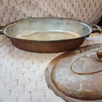 قدر نحاس • أنتيك • ٢ كيلو