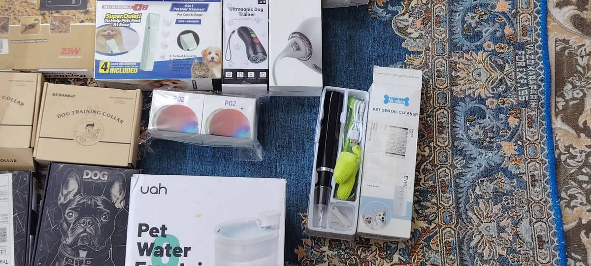 السلام عليكم
شلعة مال مستلزمات حيوانات اليفة
تقريبا ٢٠ قطعه
انطونه بيه سعر


**إذا كنت صاحب هذا الإعلان وتريد حذفه لأي سبب، رجاءا أرسل رسالة إلى الدعم الفني**